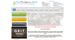 Desktop Screenshot of firstpresdbq.org